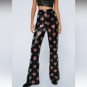 Nasty Gal Sequin Pants
